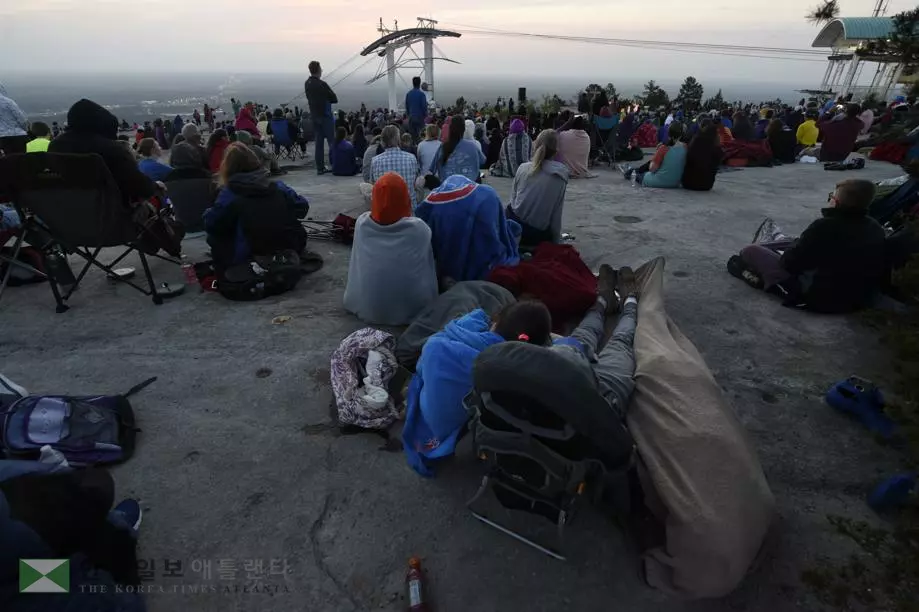 <사진> 스톤마운틴 부활절 산상예배