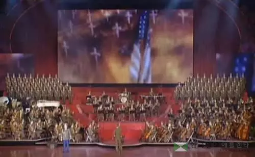 북한 미사일 미 본토 공격 가상 동영상 화제