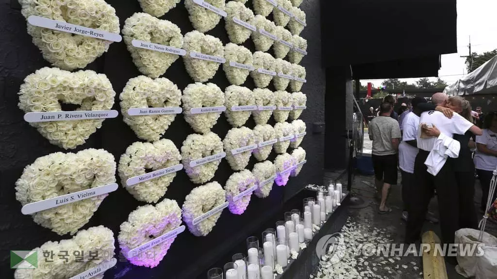 <사진>49명 숨진 올랜도 나이트클럽 참사 1주기