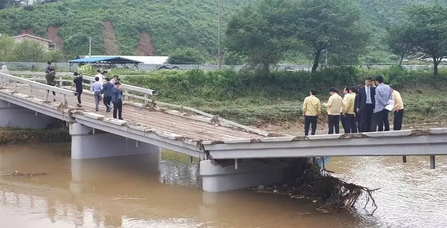 <사진>물폭탄 맞은 한국 청주 '특별재난지역' 선포 추진