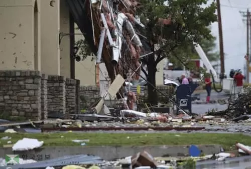 오클라호마에 '한여름' 토네이도
