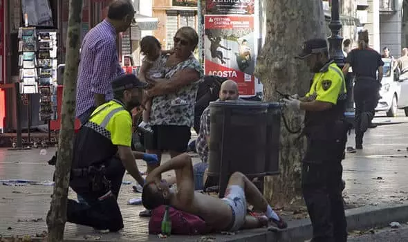 스페인 바르셀로나 차량 테러