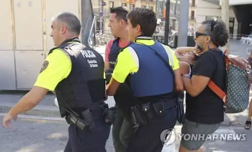 스페인 바르셀로나 차량 테러