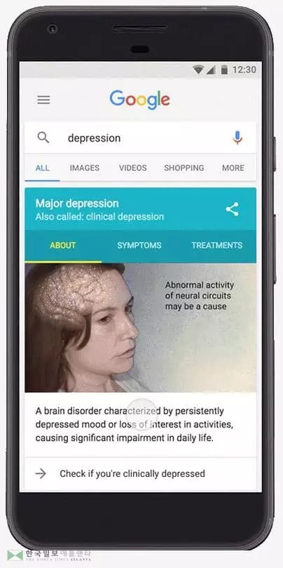 '나 혹시 우울증?' 구글, 모바일 진단 서비스