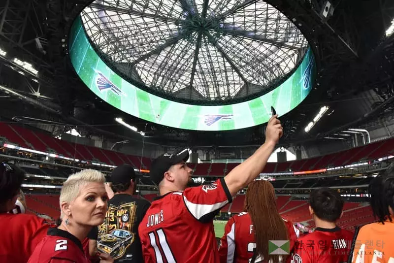 위용 드러낸 메르세데스-벤츠 스타디움