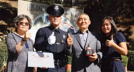 LAPD 한인 3남매 경찰 탄생