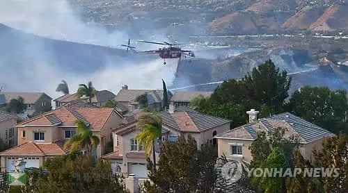 오렌지 카운티 산불...한인피해 미확인