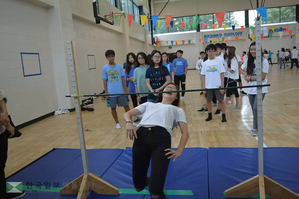 "신나게 뛰어놀아 너무 좋아요"