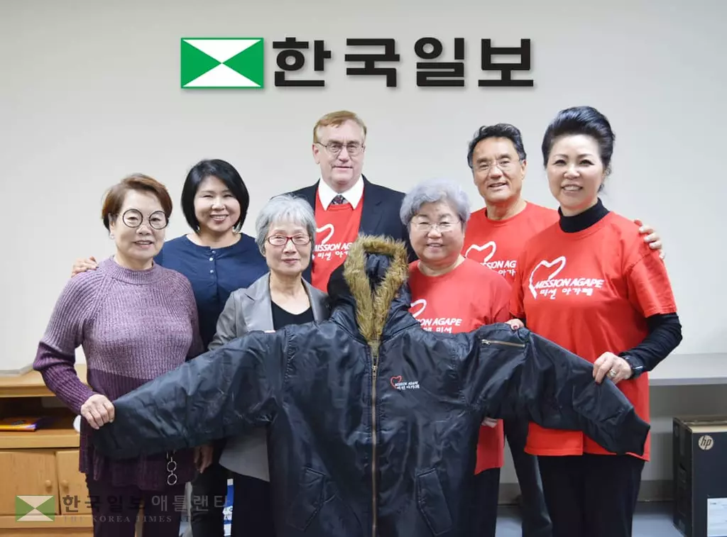 <사진> 미션아가페 사랑의 점퍼 나누기 시동