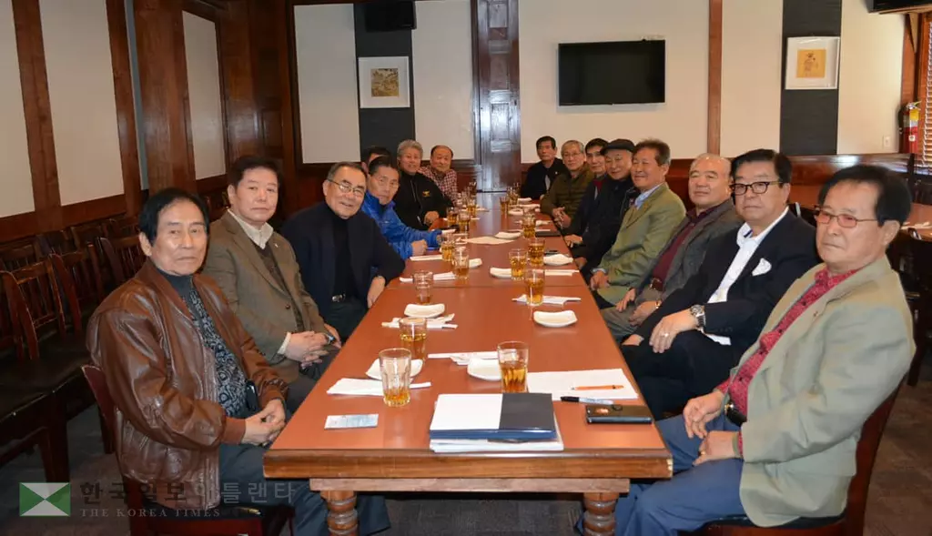 <사진>조지아 해병대 시니어 신년하례회