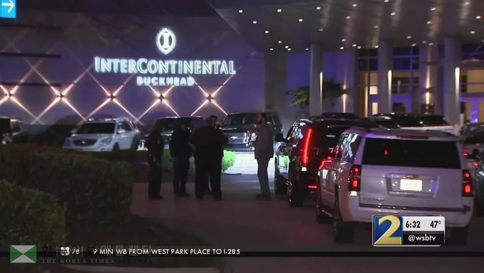 메이웨더 일행 차량 벅헤드서 피격