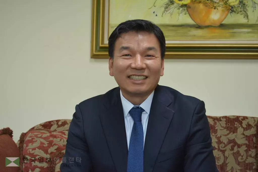 이승혁 대한항공 애틀랜타 지점장 본사 내방