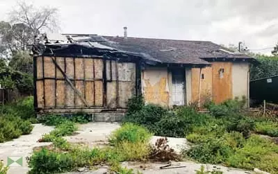 실리콘밸리선 불탄 집도 80만달러