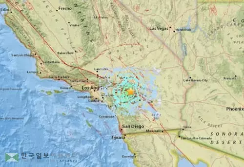 LA 근교 규모 4.5 지진…12시간 새 4차례