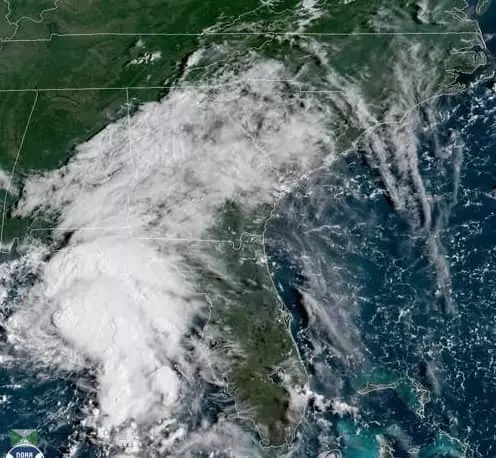 허리케인급 '고든' 남부해안 상륙