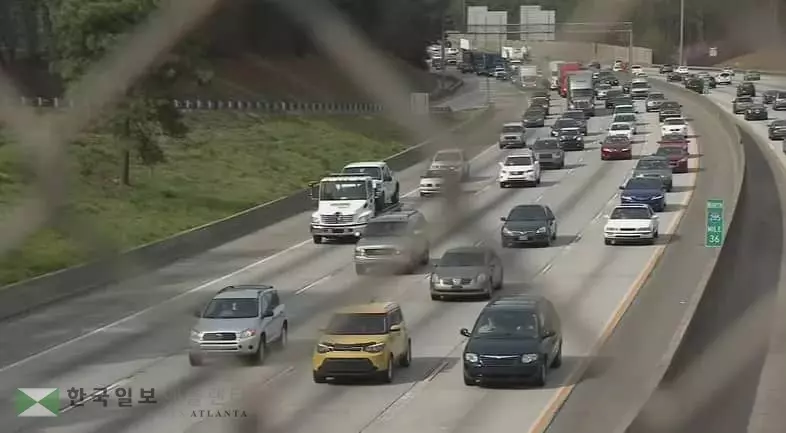 애틀랜타시 '최악 난폭운전 도시' 10위