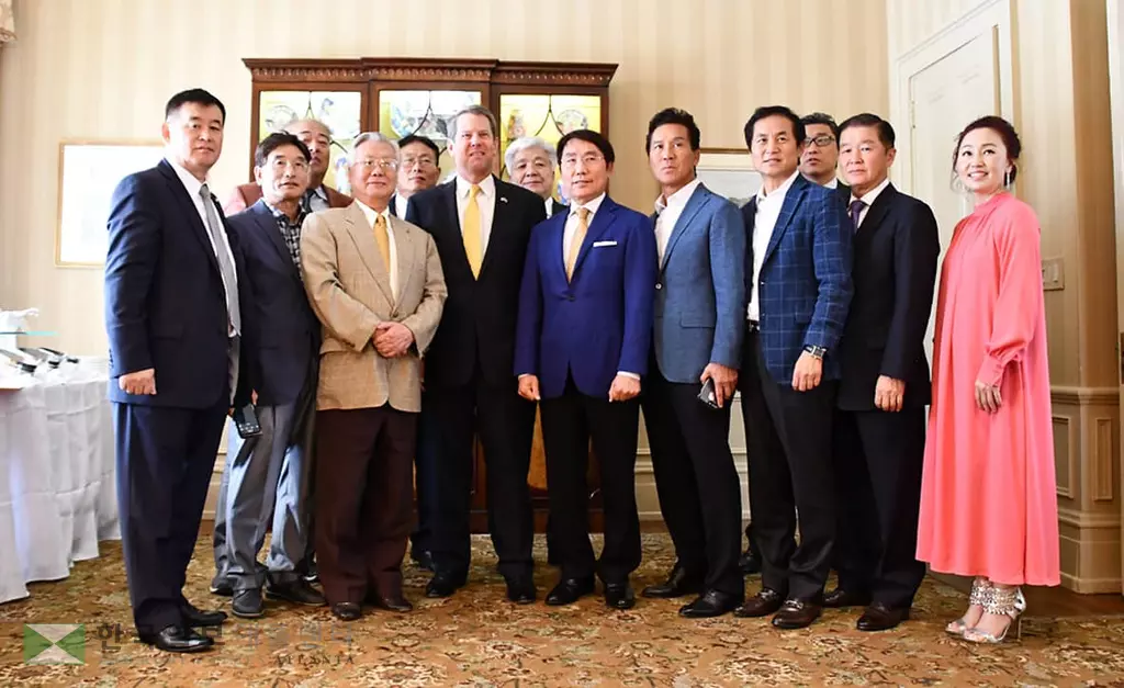 한인 기업인들  켐프 공화 주지사 후보 후원