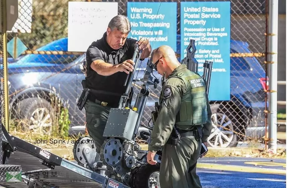 애틀랜타 CNN 본사에도 소포 폭발물