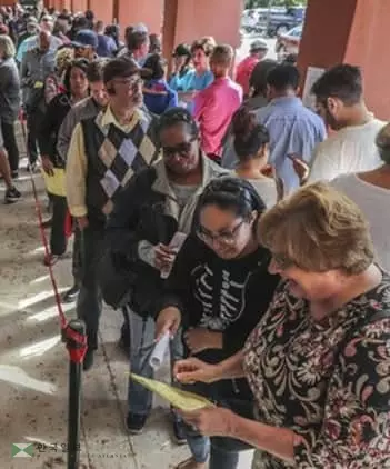 조지아 조기투표 참가 150만명... 4년 전 2배 '훌쩍'