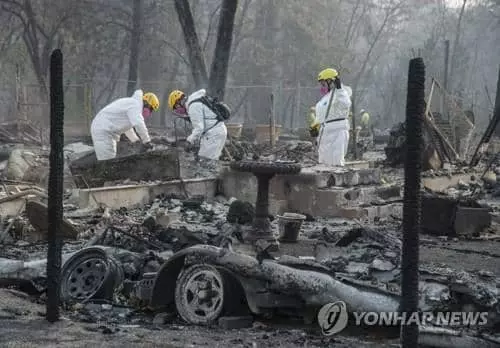 '최악' 가주 산불 사망 76명·실종 1,300여명