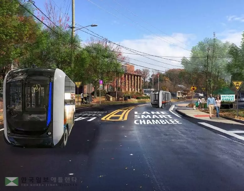 챔블리시, 자율주행 셔틀버스 도입 추진