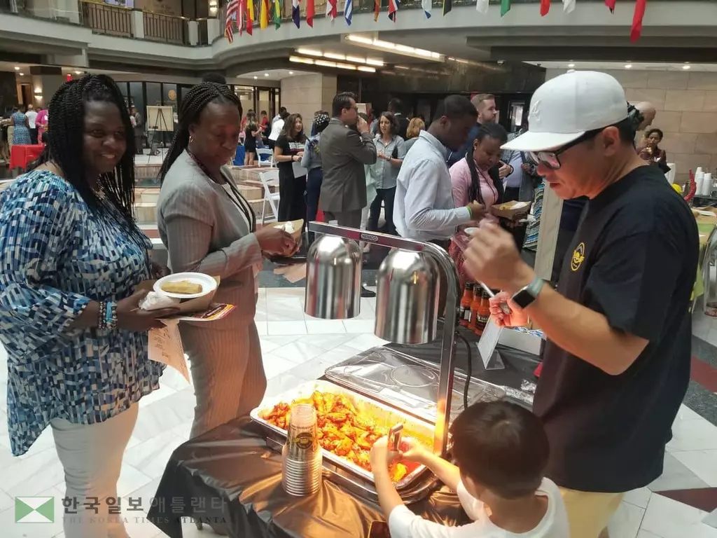 '이민자의 날' 행사 빛낸 '코리안 푸드'