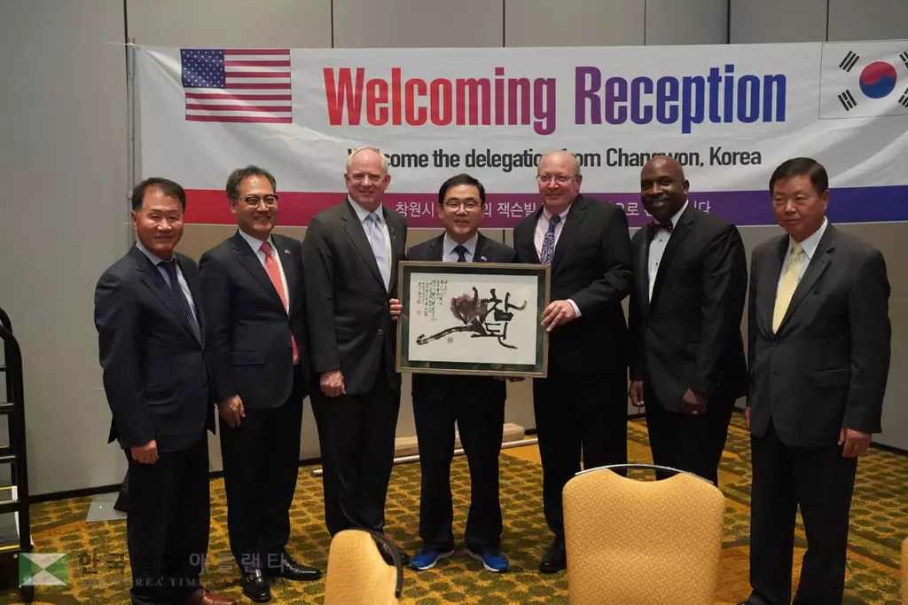 "창원-잭슨빌 35년 자매도시 더 발전합니다"