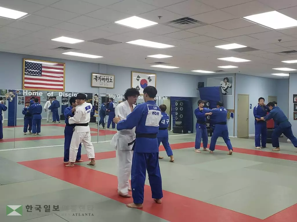 장애인 유도 대표팀  애틀랜타서 전지훈련