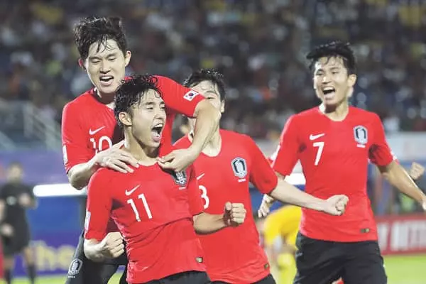 이동준 천금 ‘극장골’…김학범호, 중국에 1-0