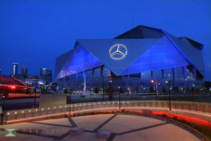 애틀랜타, 라이트잇블루 캠페인 참여