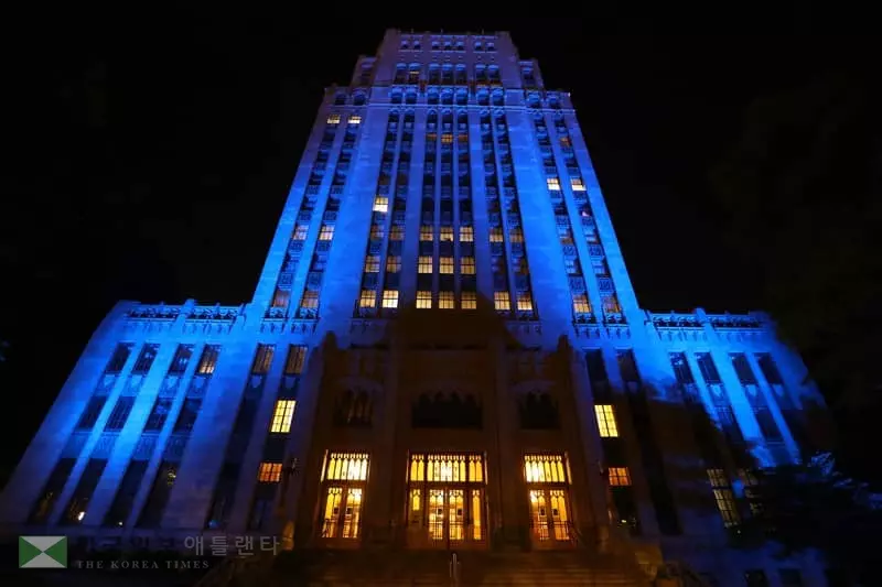 애틀랜타, 라이트잇블루 캠페인 참여