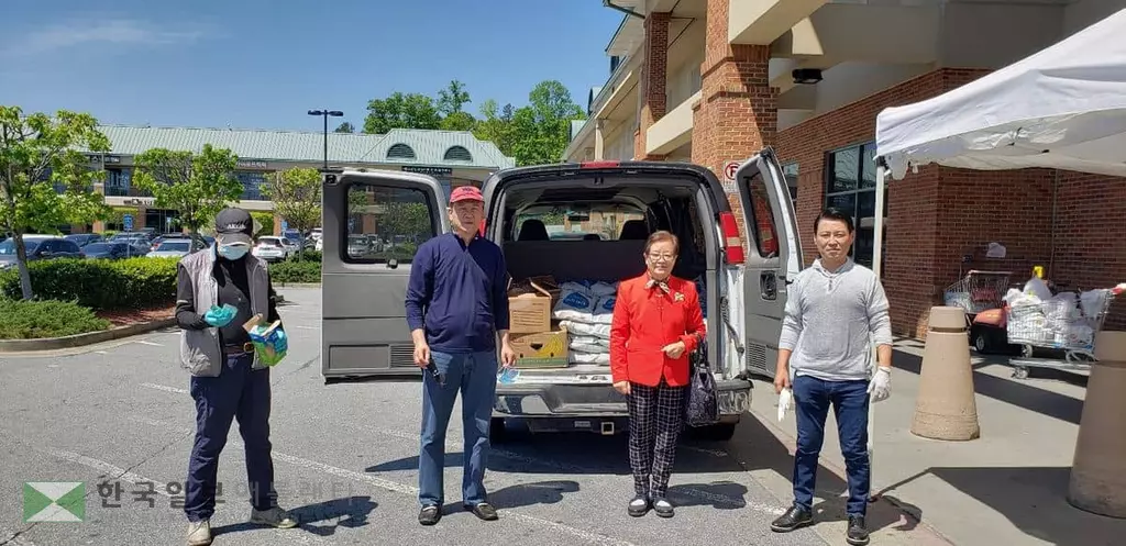 한인들에게 온정의 손길을...