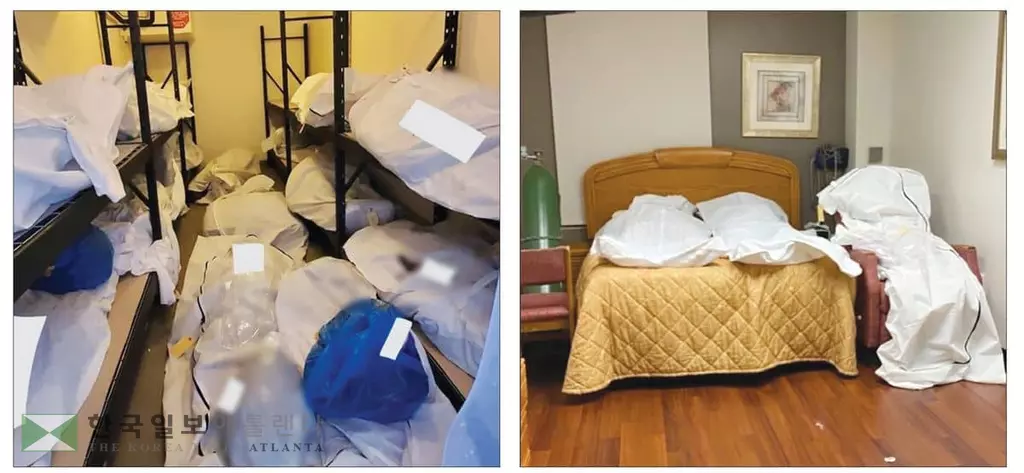 참혹한 미국… 빈 방에 시신 쌓아놓기도