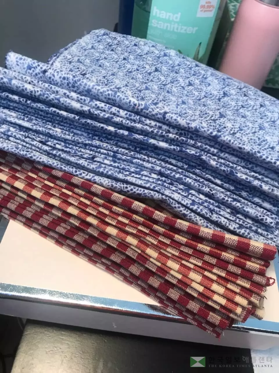 “지역 병원 의료진 위해 마스크 만들어요"