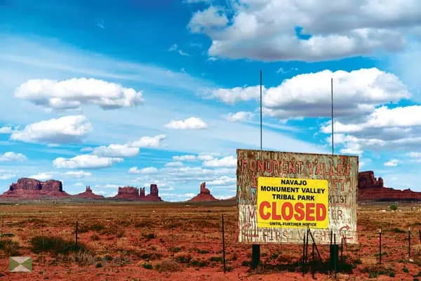 나바호족 코로나 환자 급증…폐쇄된 모뉴먼트 밸리