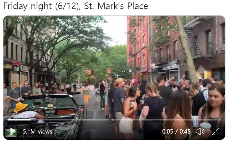 클럽 꽉 채운 미 젊은이들…"코로나19 걱정 말고 돈 쓰자"