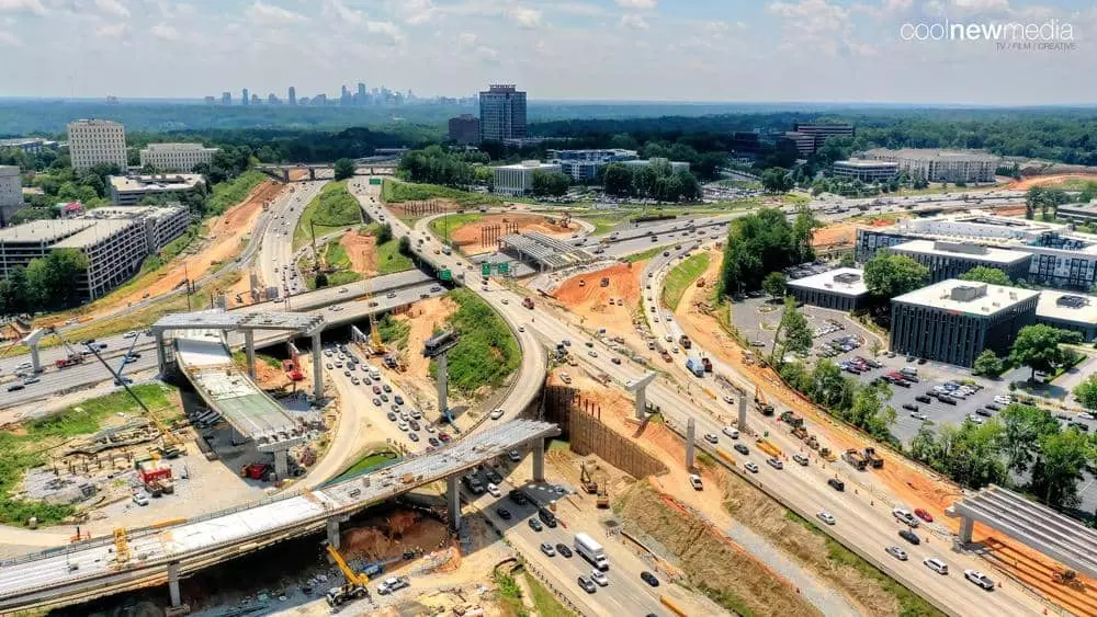 I-285/GA400 인터체인지 공사기간 1년 더