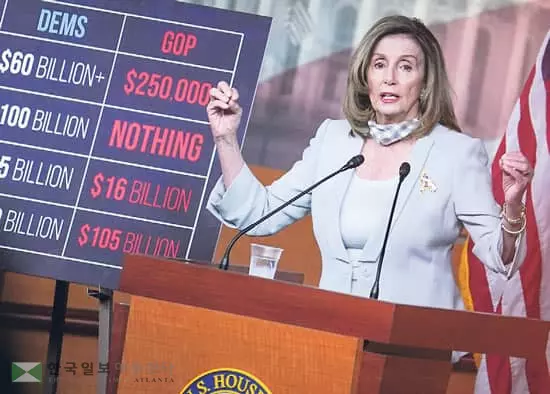 실업수당연장·2차 현금지급 합의, 8월 중에는 날샜다