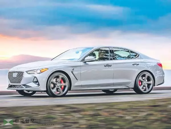 제네시스 G70 ‘2020 최고의 차’