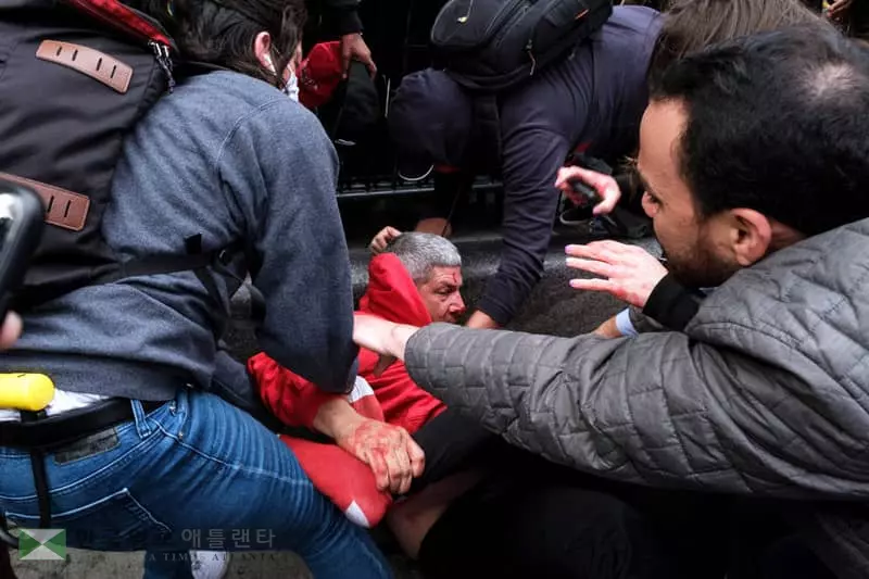 총 쏘고 최루액 뿌리고…미 대선 개표도 안했는데 곳곳 폭력사태