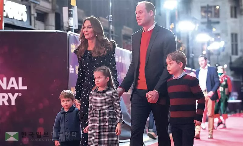 윌리엄 왕세손 가족의 나들이