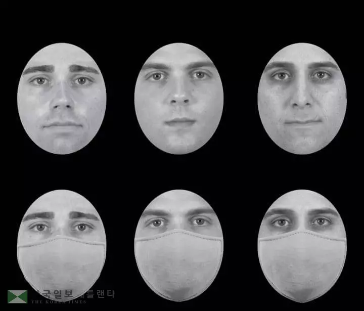 마스크 쓴 상대방 제대로 알아볼 확률 15% 줄어들어