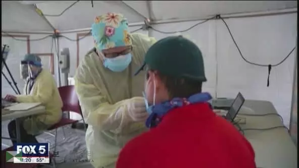 북동 조지아 병원, 코로나19 환자로 병상 포화