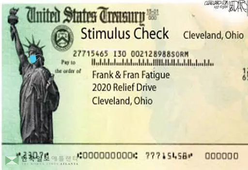 트럼프, 경기부양법 서명..30일 입금 시작