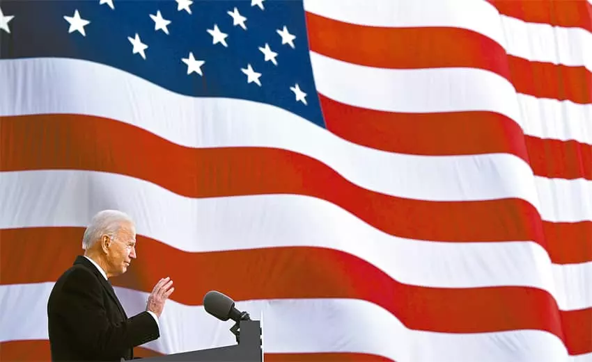 바이든 “하나된 나라로” 일성… 미국46대 대통령 취임