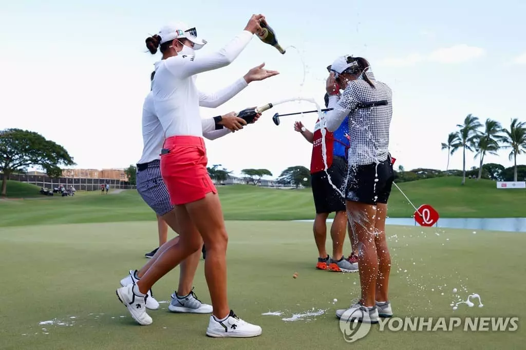 리디아 고, LPGA 투어 롯데 챔피언십 제패…1천84일 만에 우승