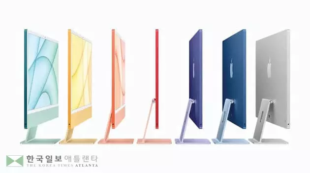 애플, ‘아이맥’ 신형 공개…일체형 PC, 두께 1cm
