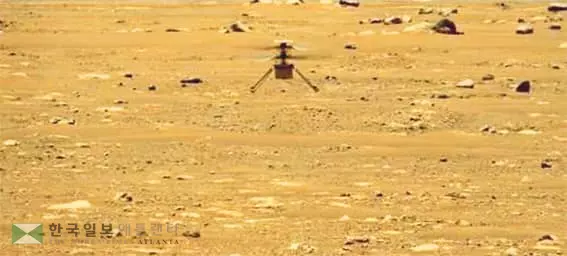 화성 헬기 ‘인저뉴어티’ 2차 비행 성공