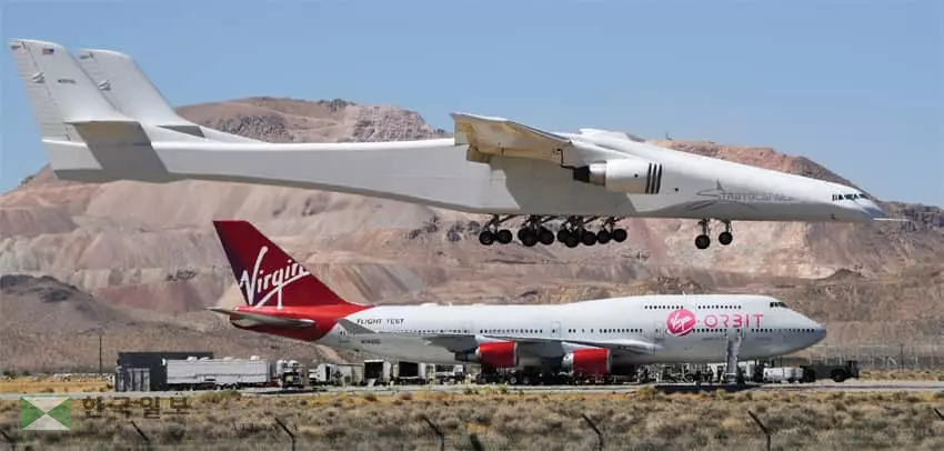 세계 최대 항공기 ‘스트라토런치’ 시험비행 성공