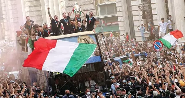 이탈리아 ‘유로 2020’ 우승 퍼레이드